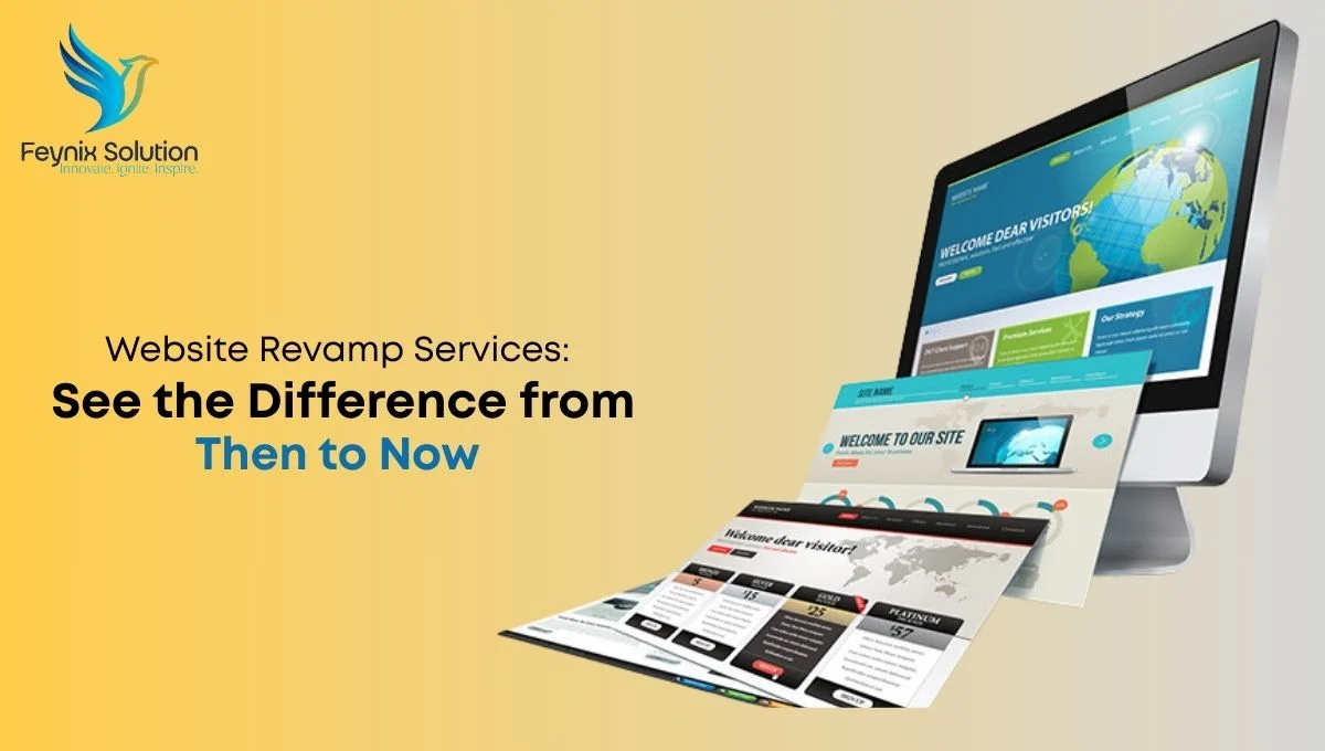 Professional Website Revamp Services showing modern website design, improved user experience, and faster site performance