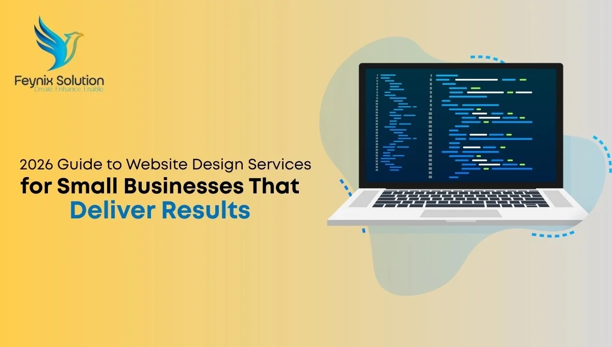 Website showcasing professional website design services for small businesses to boost online presence and engagement.